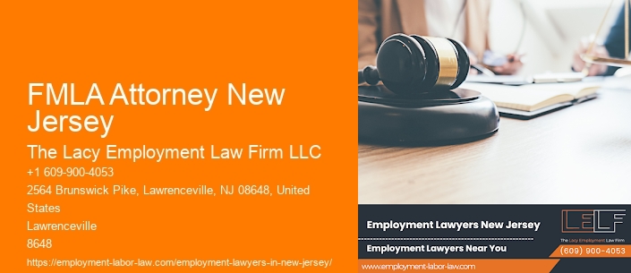 FMLA Attorney New Jersey