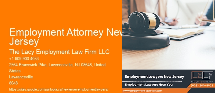 Employment Attorney New Jersey