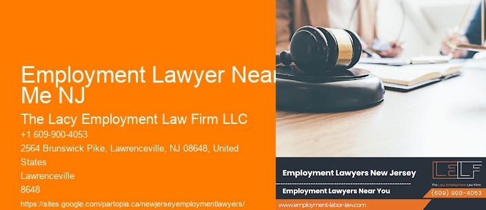 Employment Lawyer Near Me NJ