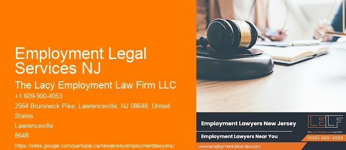Employment Legal Services NJ